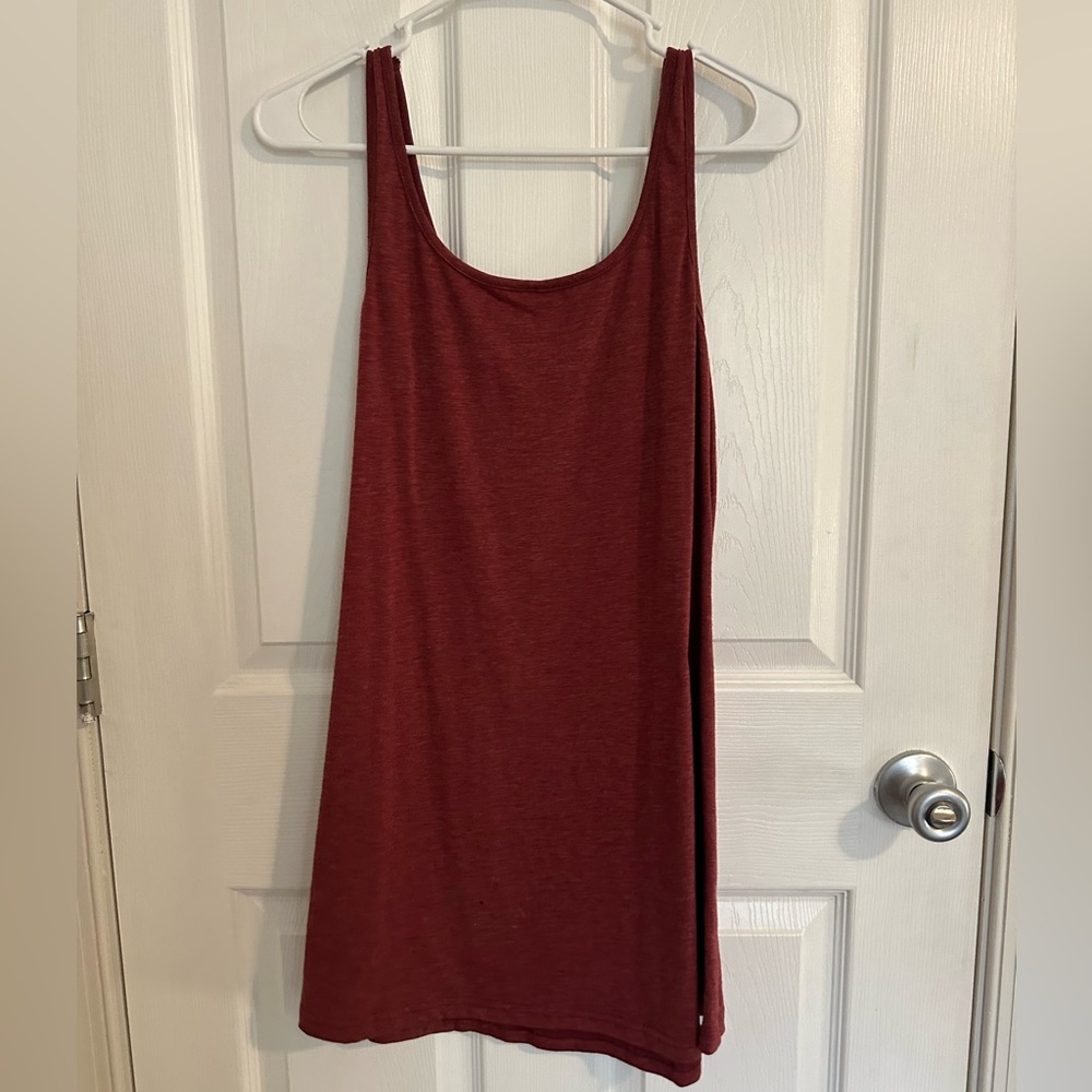 Women's Sleeveless Red Top